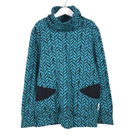 Unisex PaaPii - Tricot shirt, size 146 - 152 - Turquoise ()