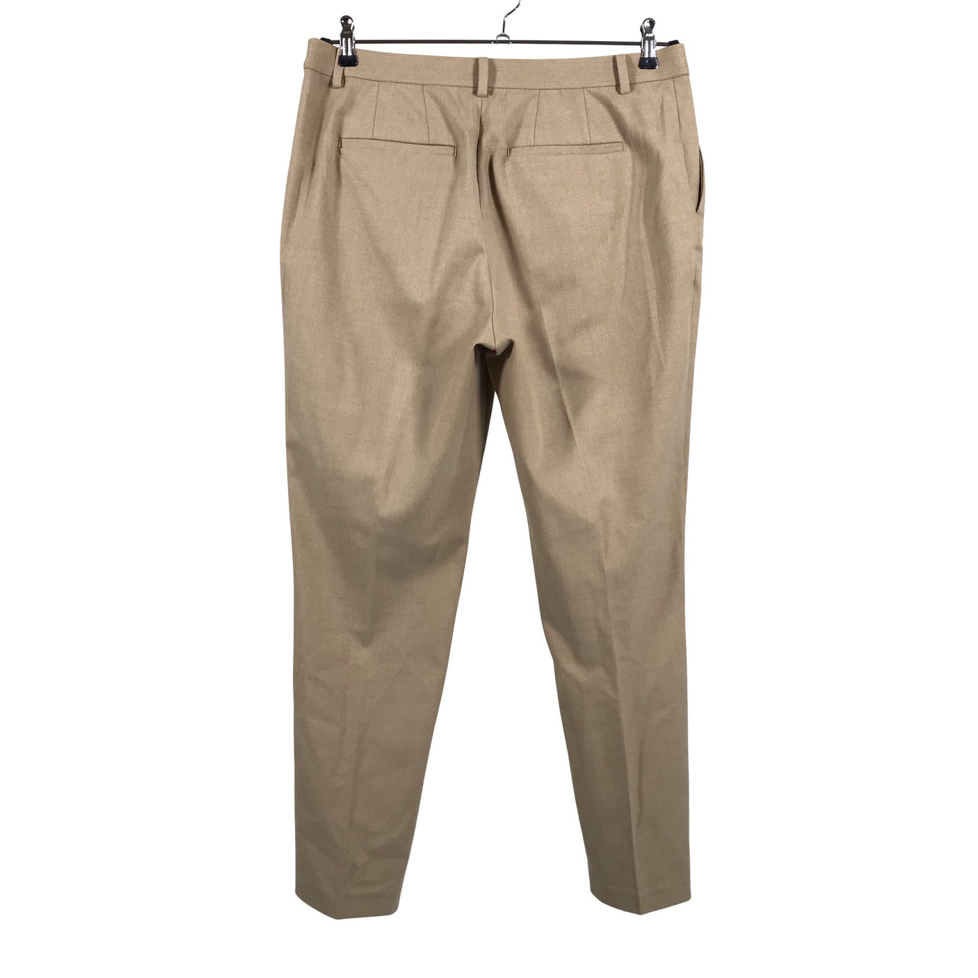 Unisex Uniqlo - Straight leg trousers, size 40 - Beige (2)