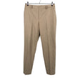 Unisex Uniqlo - Straight leg trousers, size 40 - Beige ()