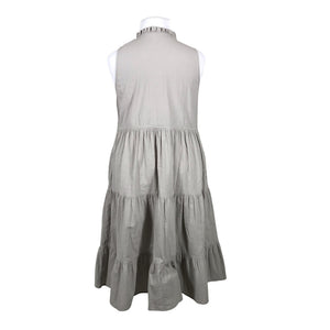 Unisex Gauhar - Schiffon dress, size 42 - Gray (3)