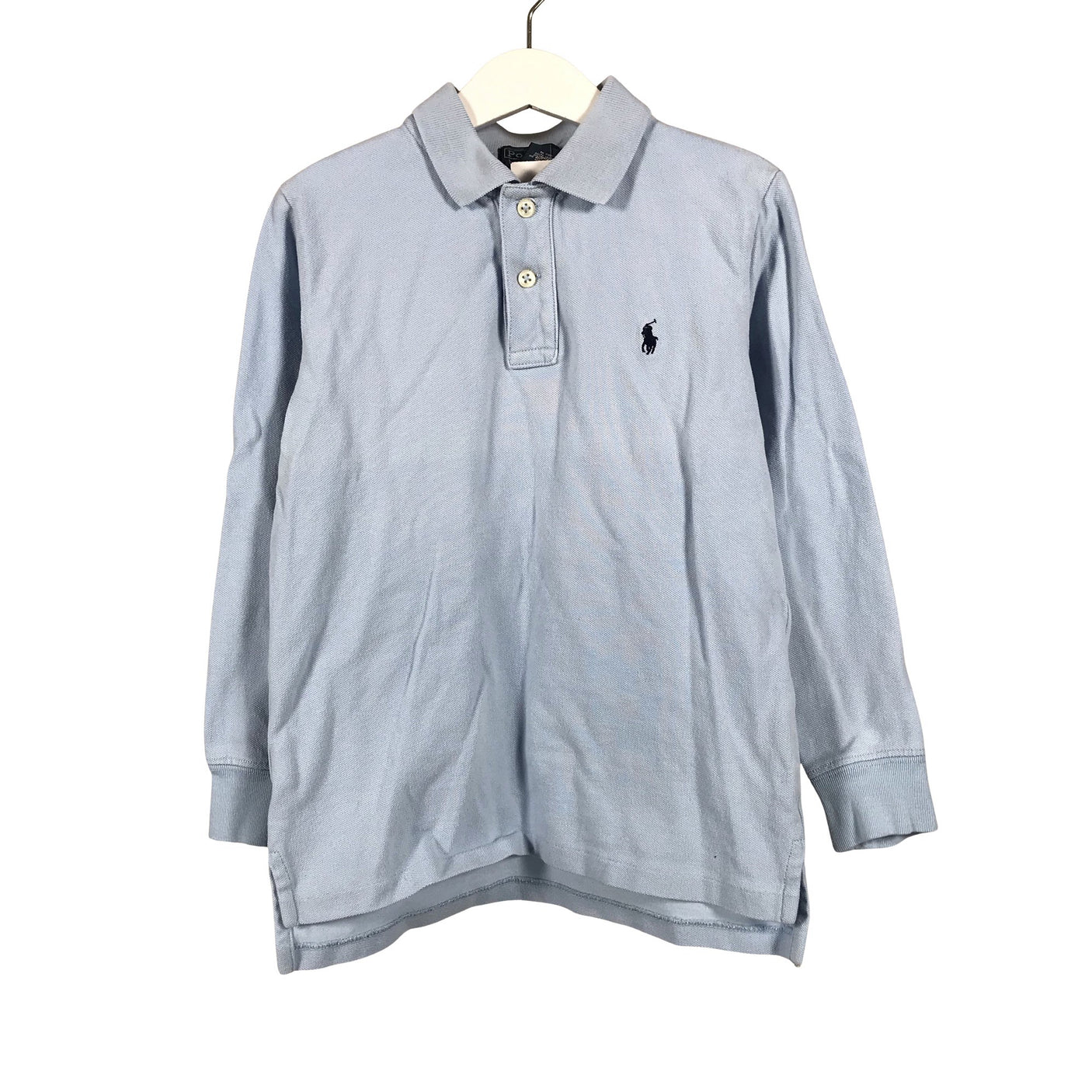Unisex Polo Ralph Lauren - Polo shirt, size 116 - 122 - Light blue (1)