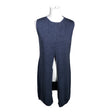 Unisex Doppwoman - Knit vest, size 36 - Blue ()