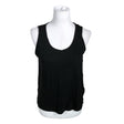 Unisex Lindex - Tricot tank top, size 38 - Black ()