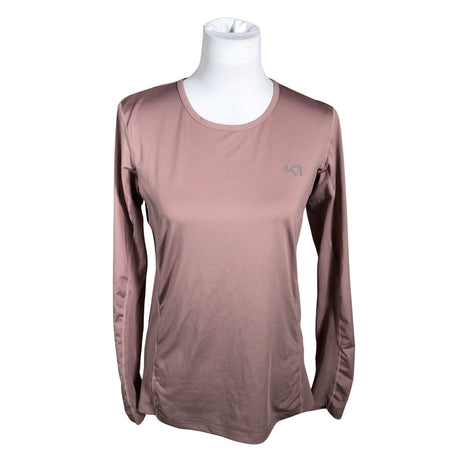 Unisex Kari Traa - Sports shirt, long sleeve, size 38 - Light pink ()