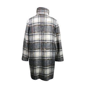 Unisex Comma - Wool coat, size 44 - Gray (2)