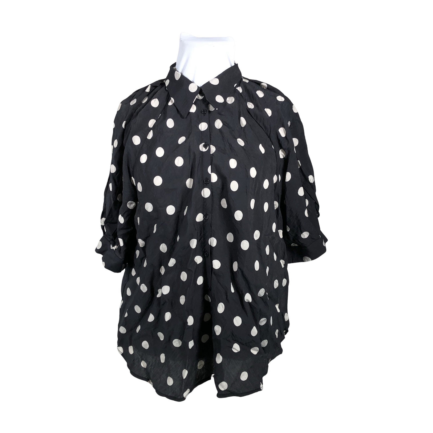Unisex Lindex - Blouse, size 44 - Black (1)
