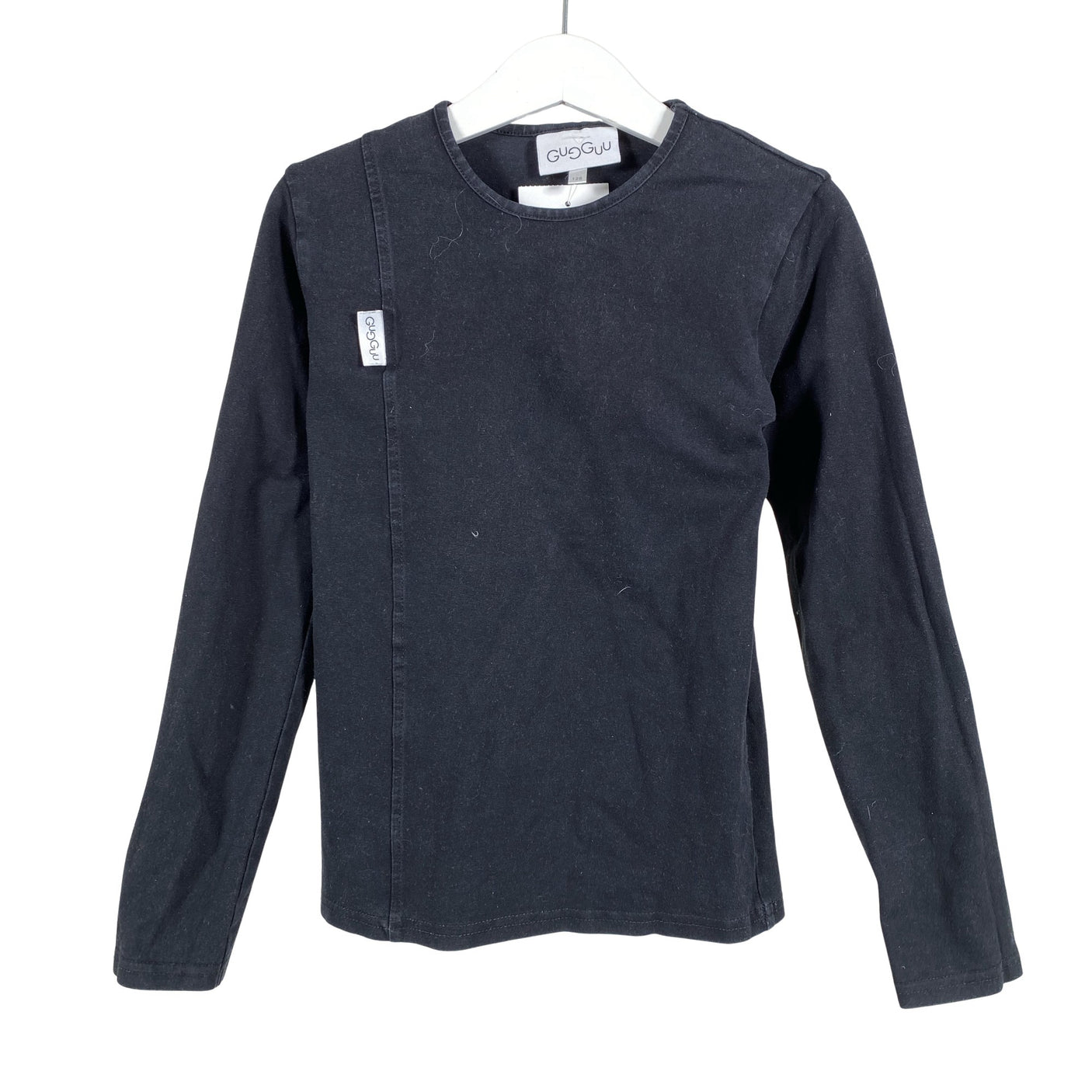 Unisex Gugguu - Tricot shirt, size 122 - 128 - Black (1)
