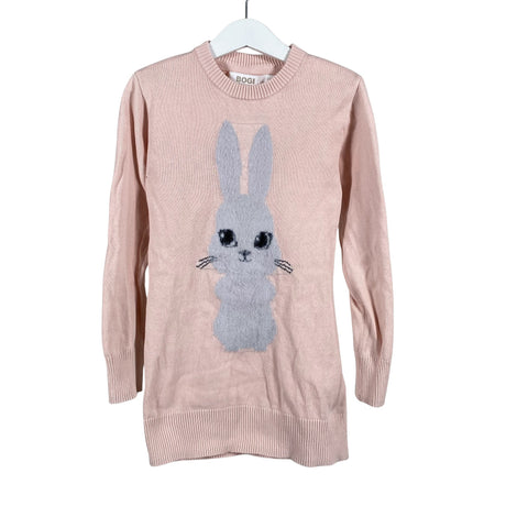 Unisex Bogi - Knit dress, size 128 - 134 - Light pink ()