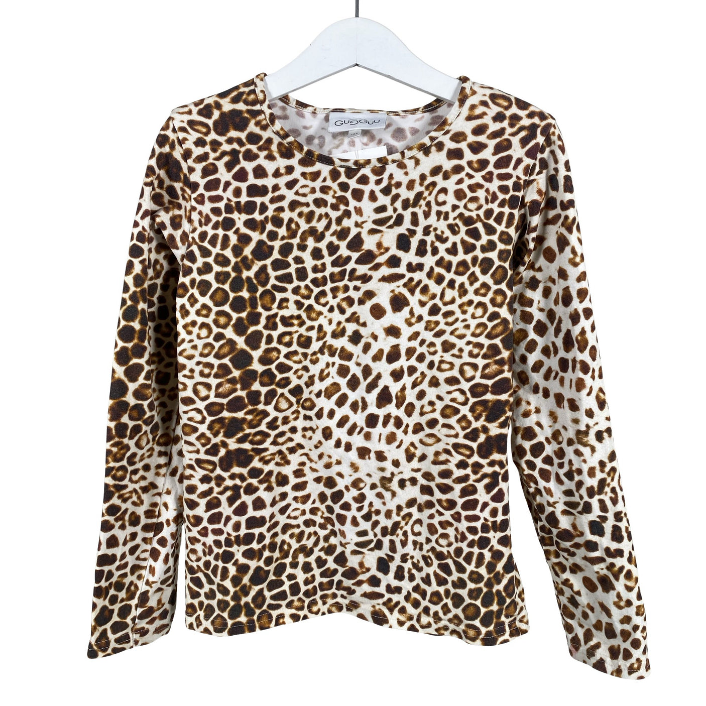 Unisex Gugguu - Tricot shirt, size 122 - 128 - Brown (1)