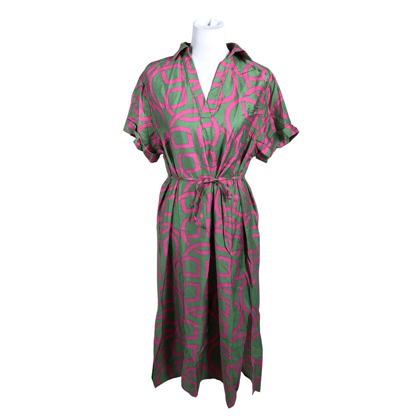 Unisex Gant - Schiffon dress, size 38 - Green (1)