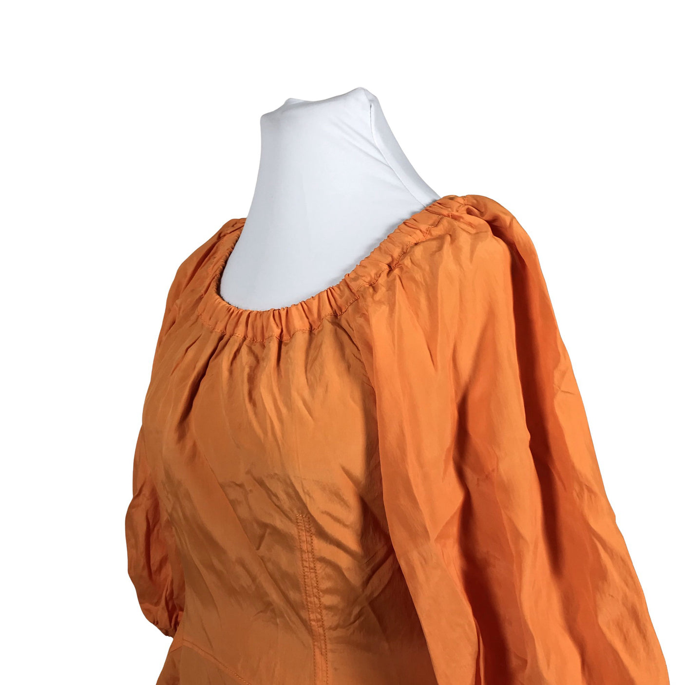 Unisex Rejina Pyo - Schiffon dress, size 44 - Orange (2)