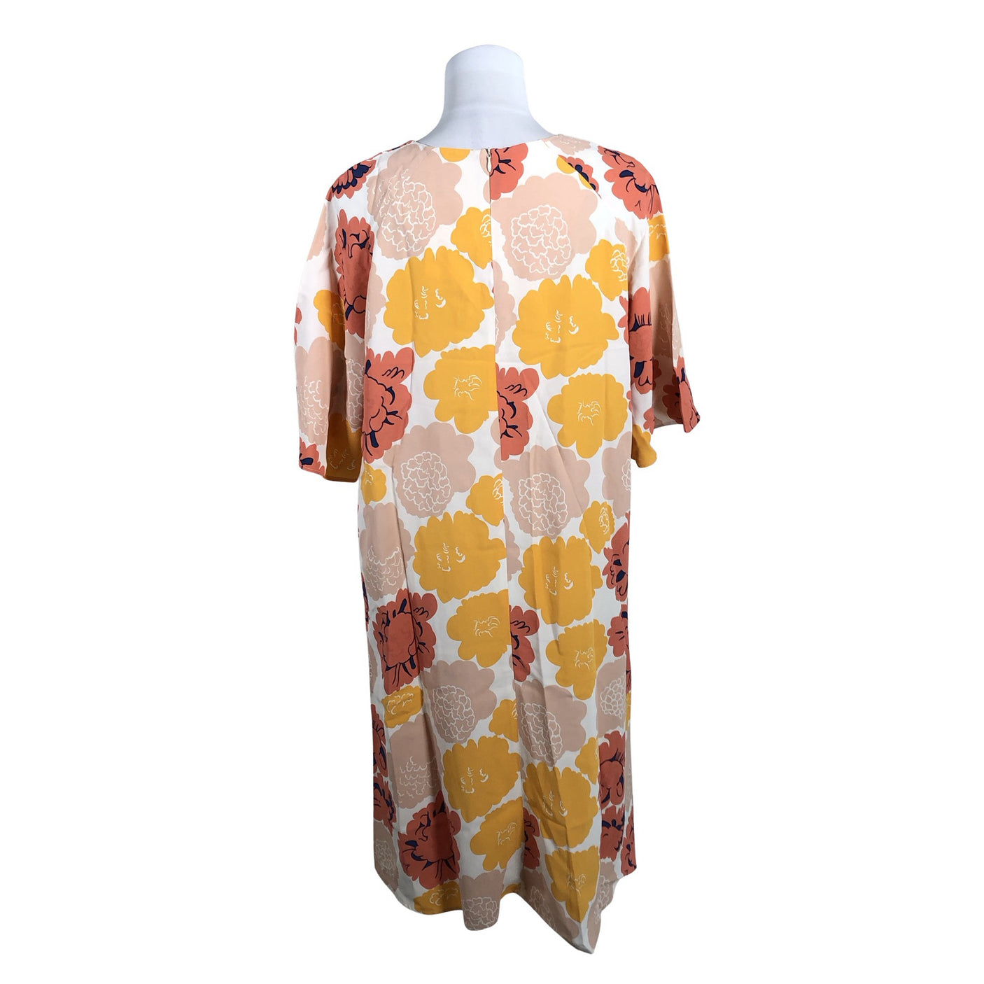 Unisex Marimekko - Schiffon dress, size 40 - Natural white (2)
