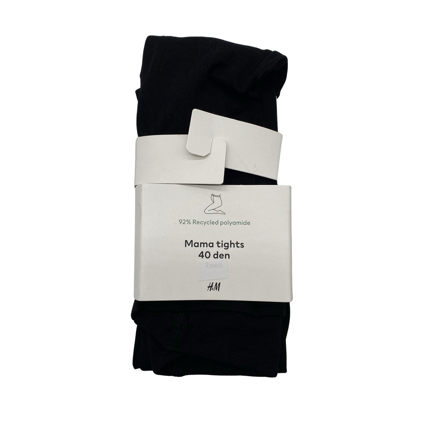 Unisex H&M Mama - Stockings, thick, size 38 - Black (1)