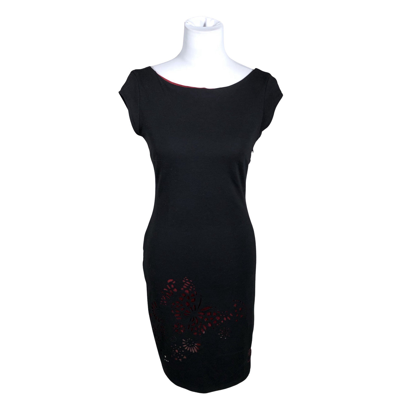 Unisex Desigual - Tricot dress, size 38 - Black (1)