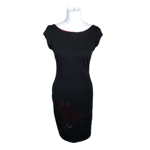 Unisex Desigual - Tricot dress, size 38 - Black (1)