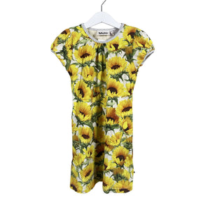 Unisex Molo Kids - Tricot dress, size 110 - 116 - Yellow (1)