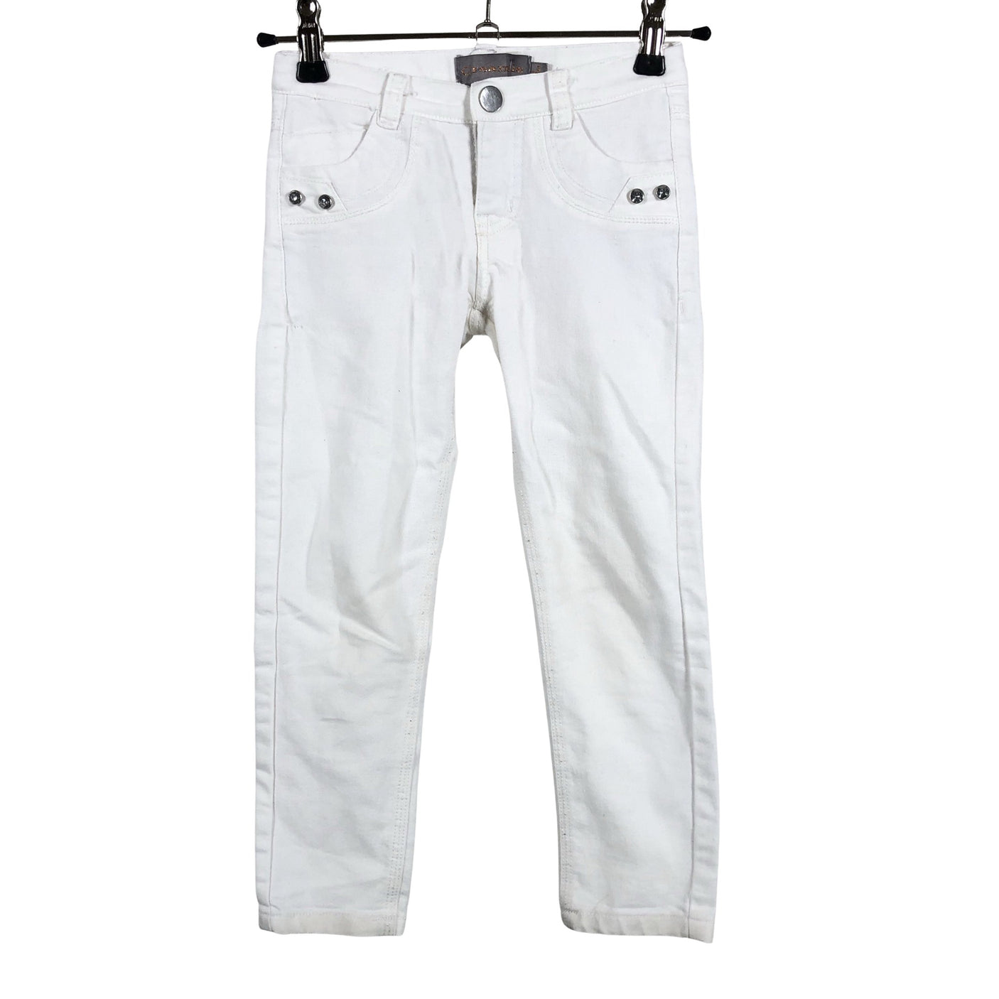 Unisex Creamie - Jeans, size 104 - 110 - White (1)