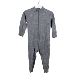 Unisex Polarn O. Pyret - Wool overall, size 80 - 86 - Gray (1)