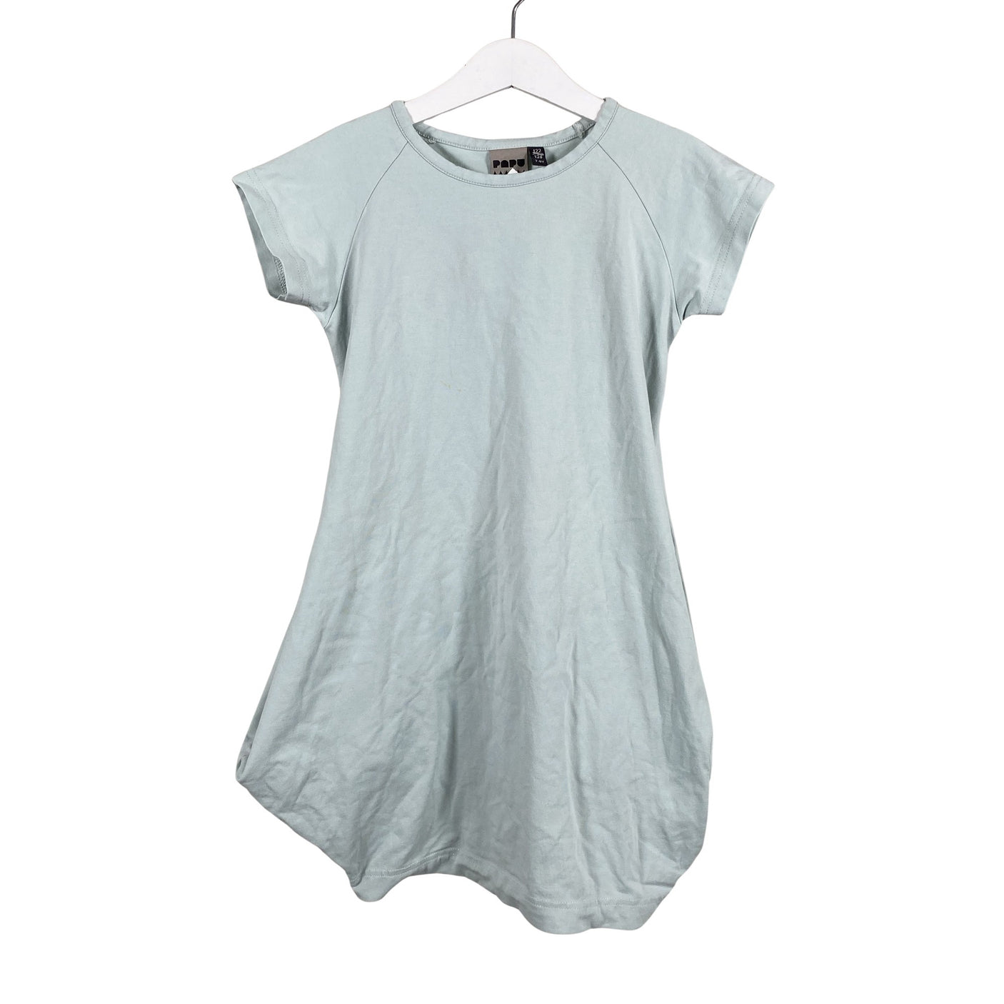 Unisex Papu - Tricot dress, size 122 - 128 - Light blue (1)