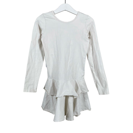 Unisex Gugguu - Tricot dress, size 122 - 128 - White ()