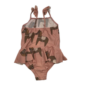 Unisex Mini Rodini - Swimsuit, size 104 - 110 - Light pink (2)