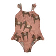 Unisex Mini Rodini - Swimsuit, size 104 - 110 - Light pink ()