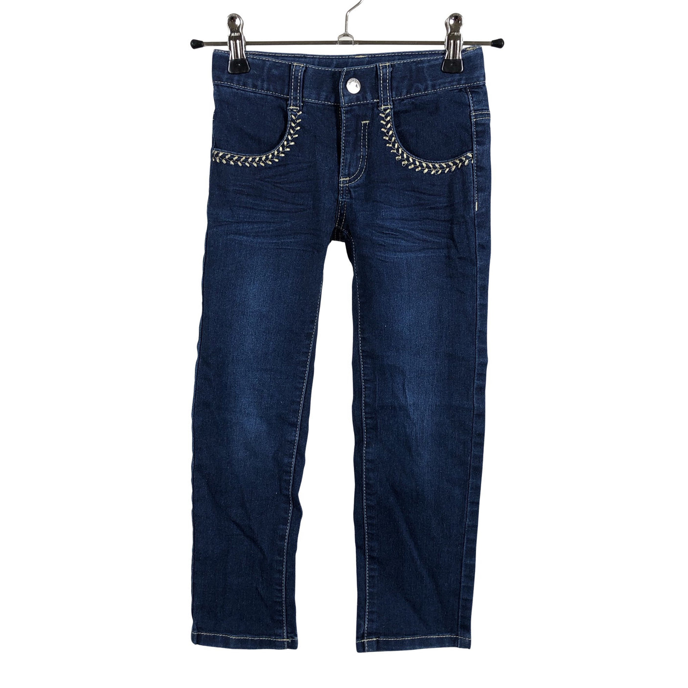 Unisex Alphabet - Jeans, size 110 - 116 - Blue (1)