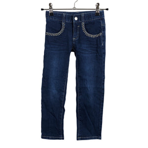 Unisex Alphabet - Jeans, size 110 - 116 - Blue (1)