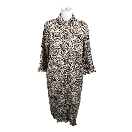 Unisex Cut & Pret - Schiffon dress, size 38 - Beige ()