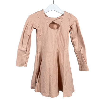 Unisex Kaiko - Sweatshirt dress, size 110 - 116 - Light pink (2)