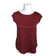 Unisex Eleven Paris - T-shirt, size 36 - Wine red ()