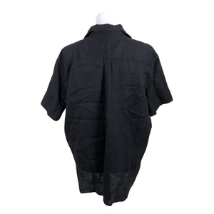 Unisex Gant - Short-sleeved blouse, size 36 - Black (2)