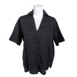 Unisex Gant - Short-sleeved blouse, size 36 - Black ()