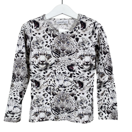 Unisex Gugguu - Tricot shirt, size 104 - 110 - Gray ()