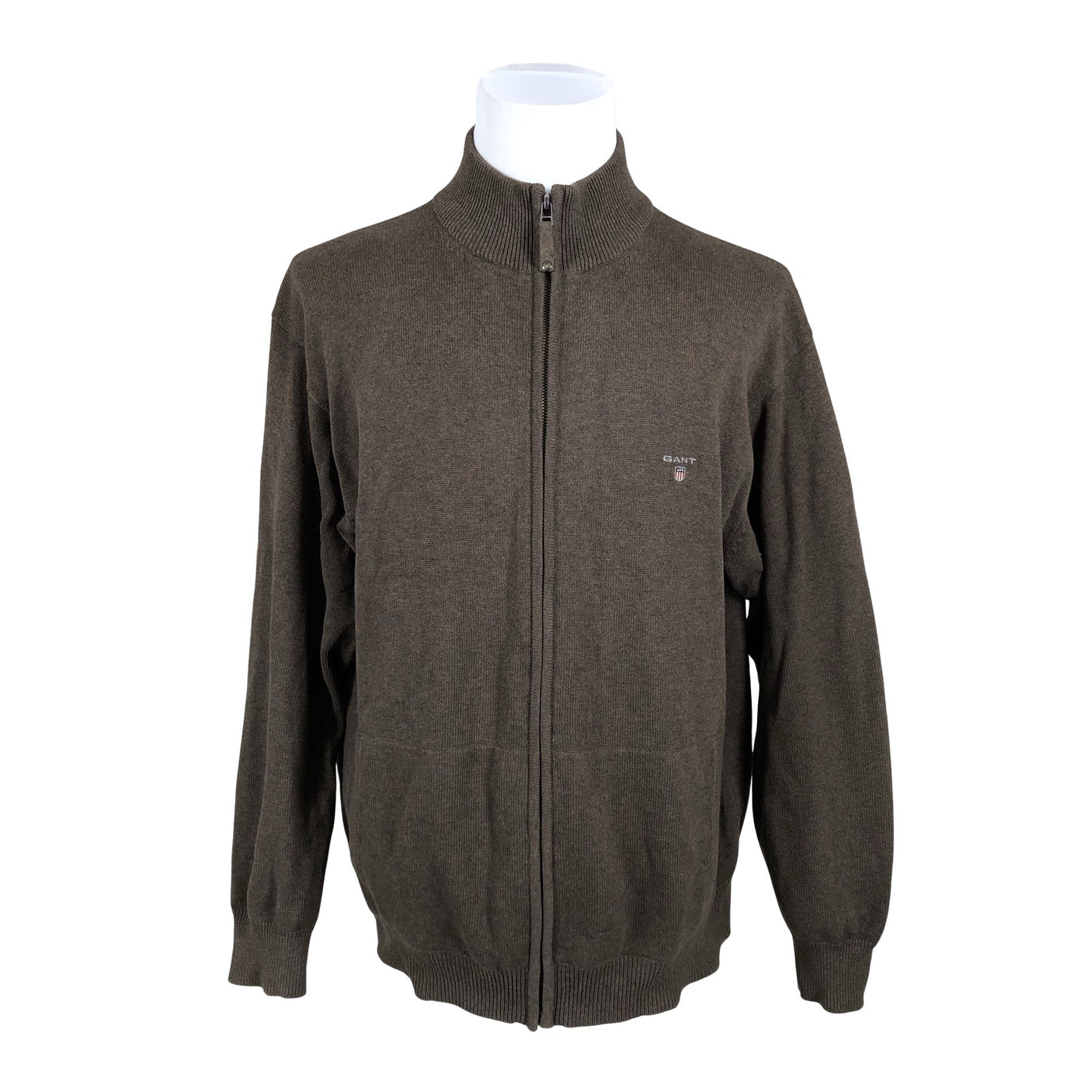 Unisex Gant - Cardigan, size XXL - Brown (1)