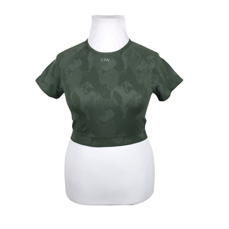 Unisex ICIW – Icaniwill - Sports shirt, short sleeve, size 42 - Green ()