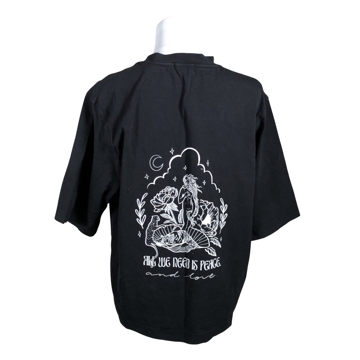 Unisex Uhana Design - T-shirt, size 40 - Black (2)