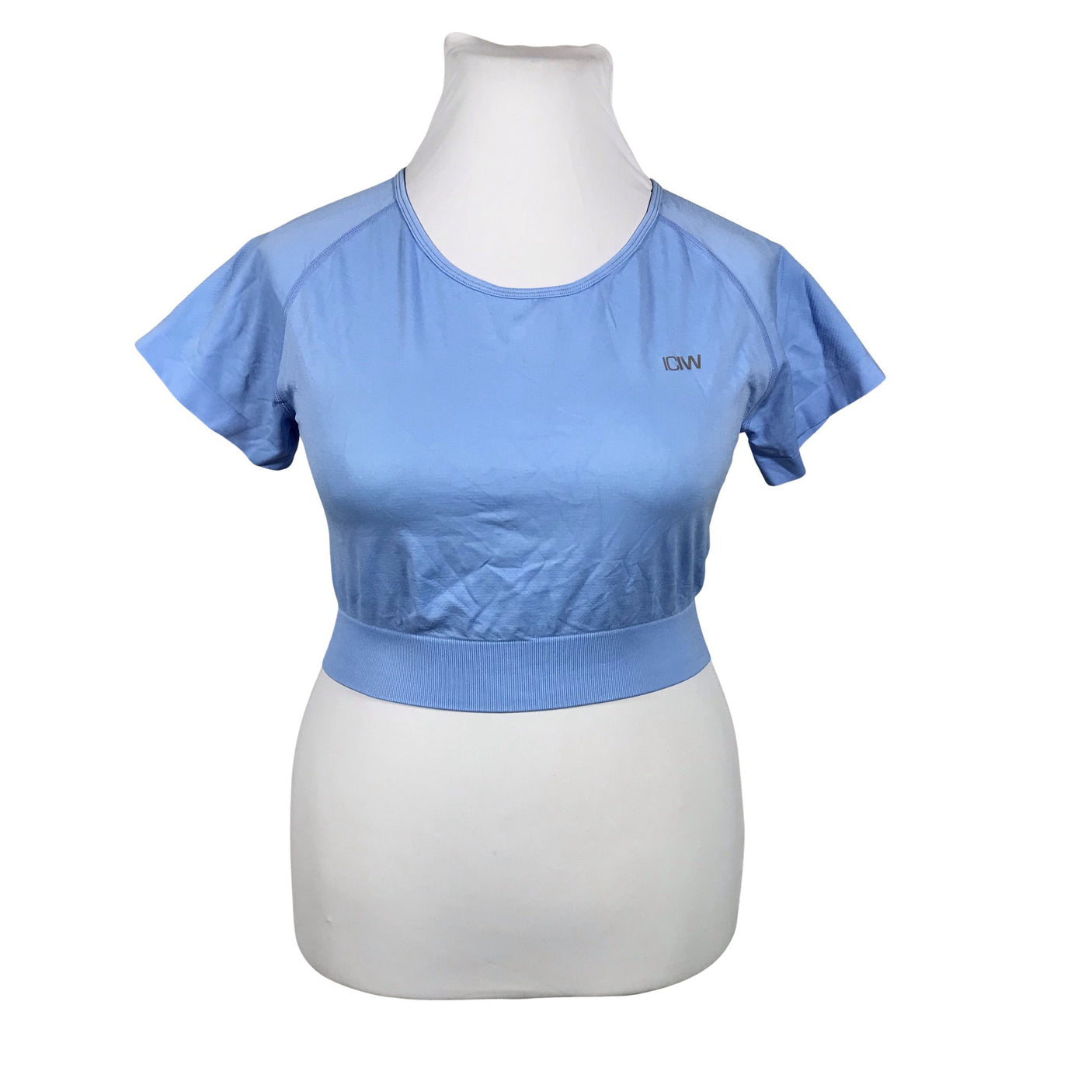 Unisex ICIW – Icaniwill - Sports shirt, short sleeve, size 42 - Light blue (1)