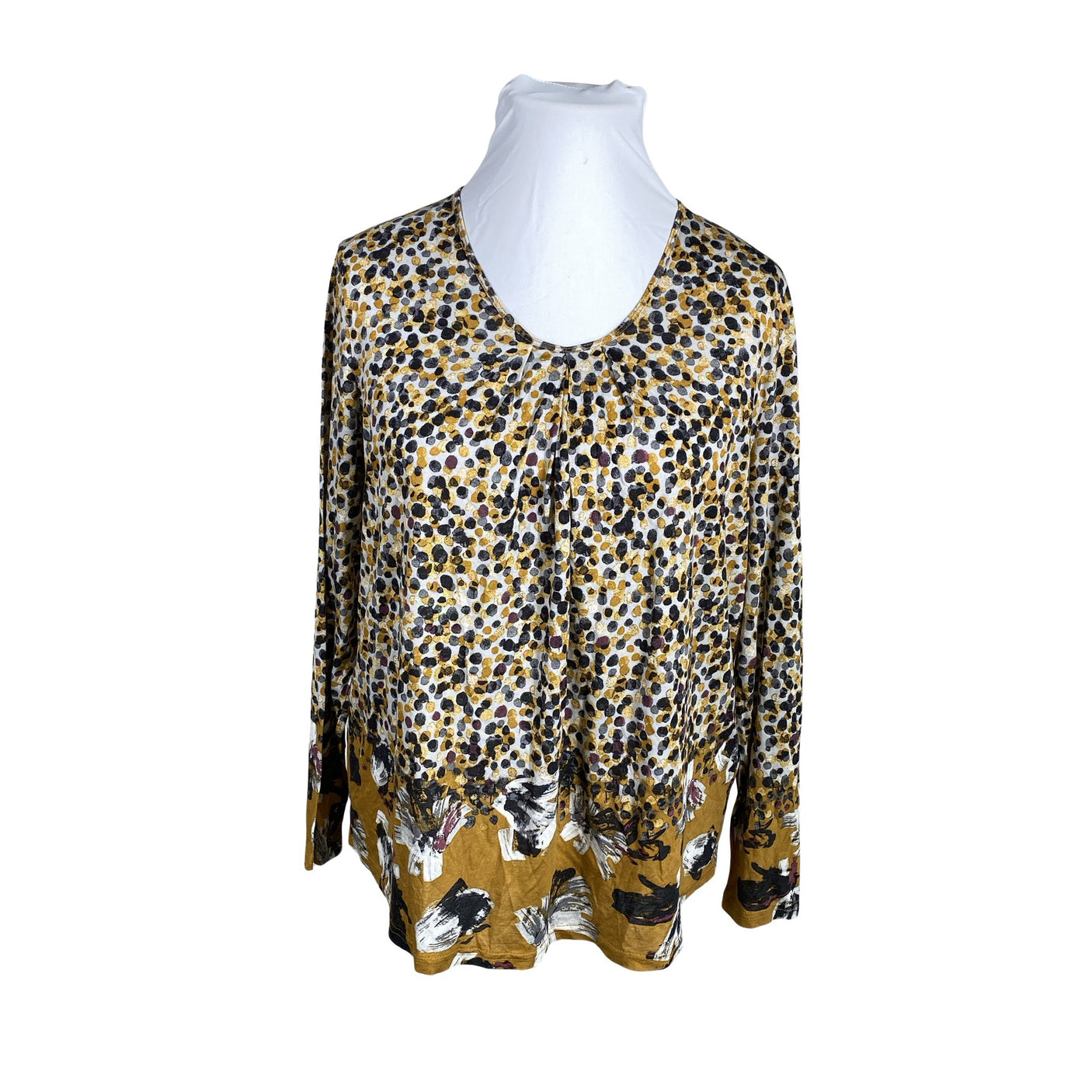 Unisex Gerry Weber - Tricot shirt, size 46 - Brown (1)