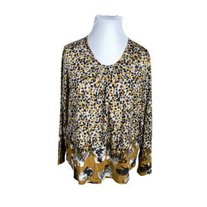 Unisex Gerry Weber - Tricot shirt, size 46 - Brown (1)