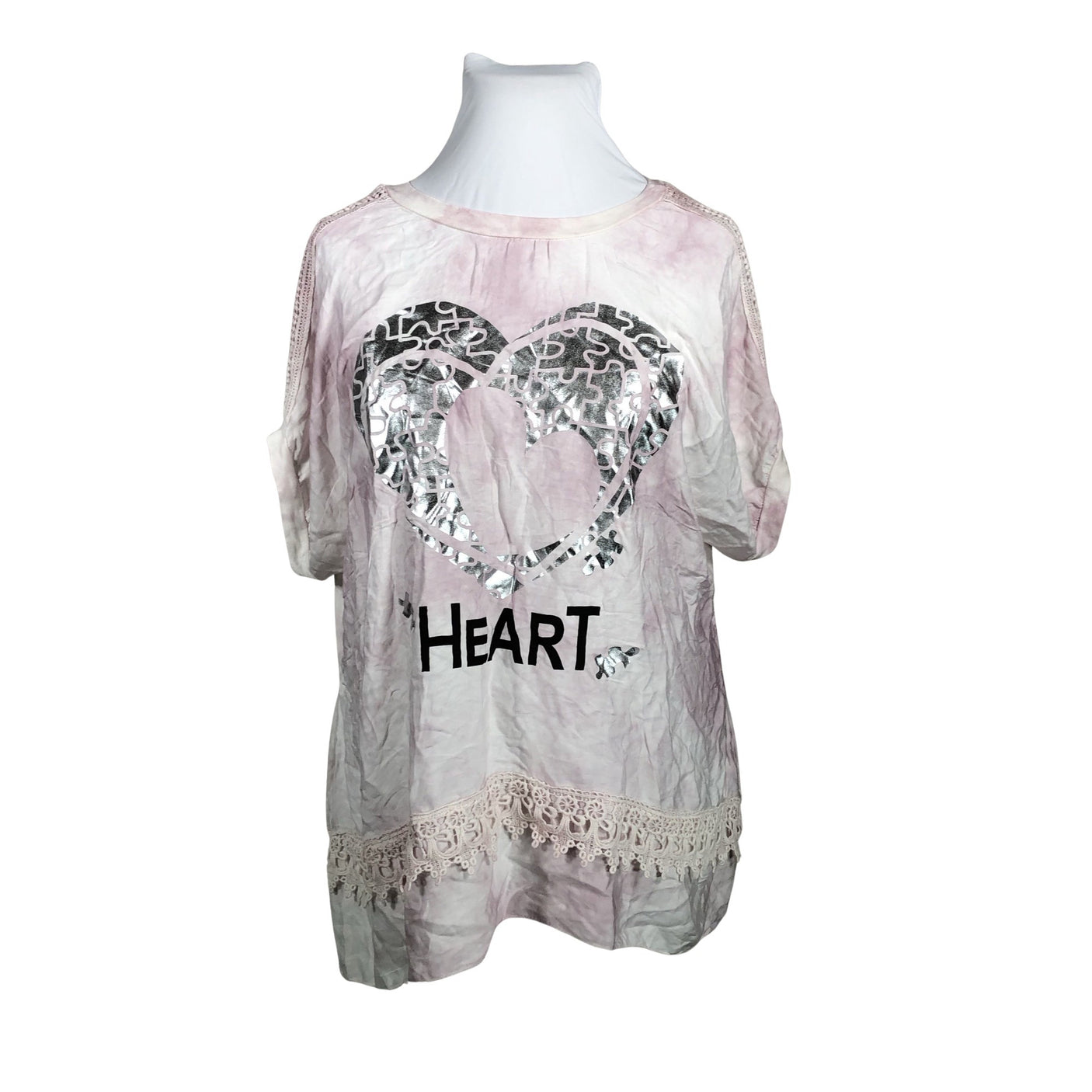 Unisex New Collection - T-shirt, size 42 - Light pink (1)