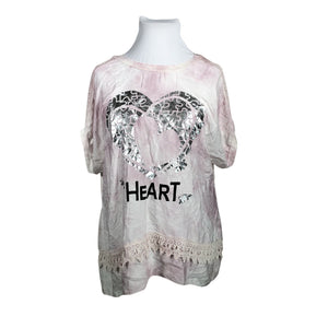 Unisex New Collection - T-shirt, size 42 - Light pink (1)