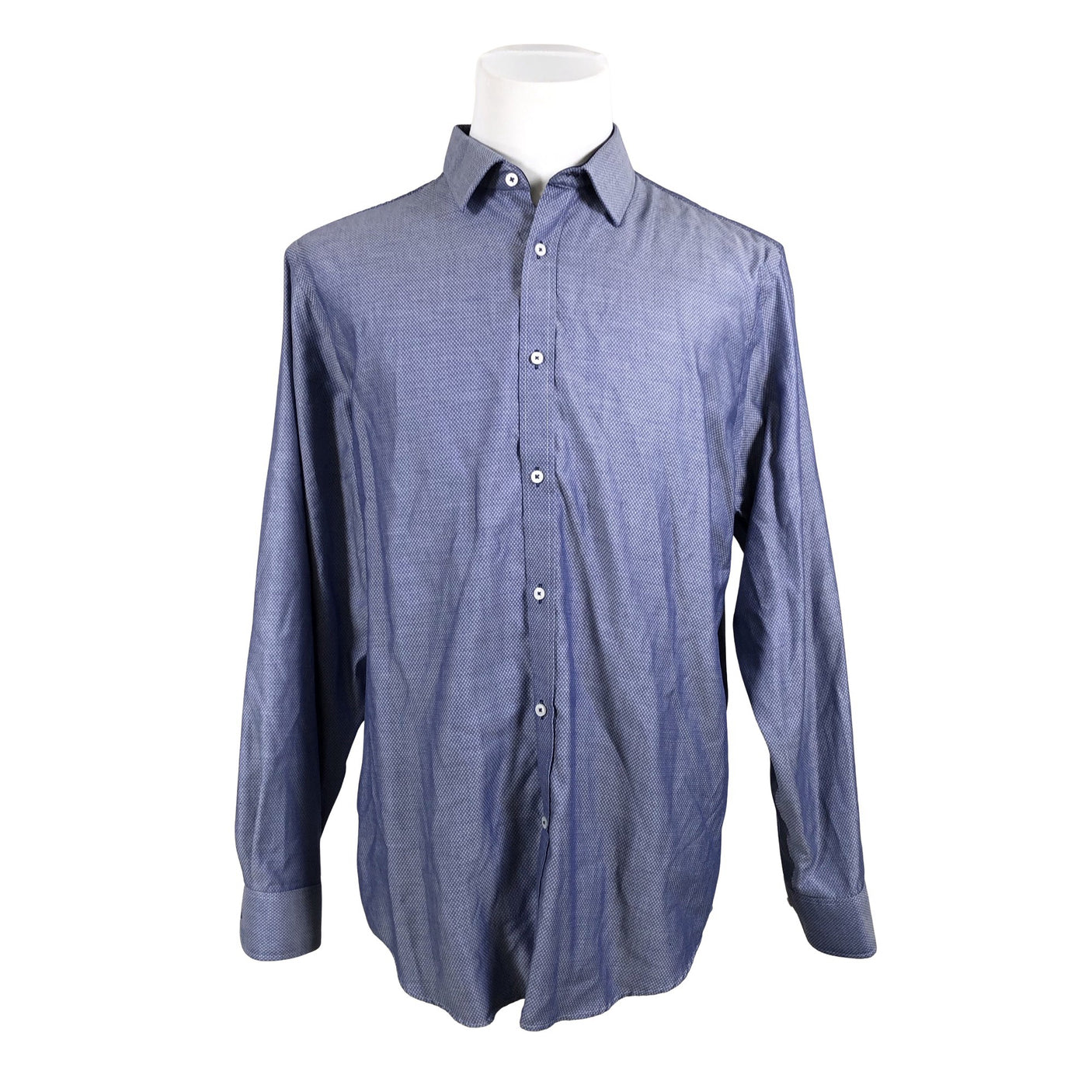 Unisex Petrifun - Collared shirt, size L - Blue (1)