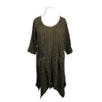 Unisex Thing - Tricot dress, size 44 - Black ()