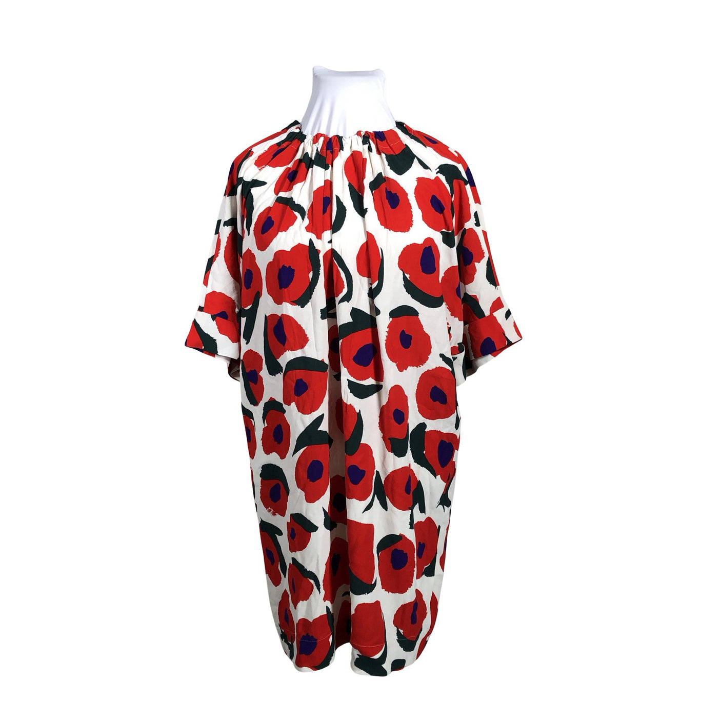 Unisex Marimekko - Schiffon tunic, size 42 - Red (1)