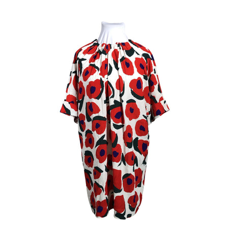 Unisex Marimekko - Schiffon tunic, size 42 - Red ()