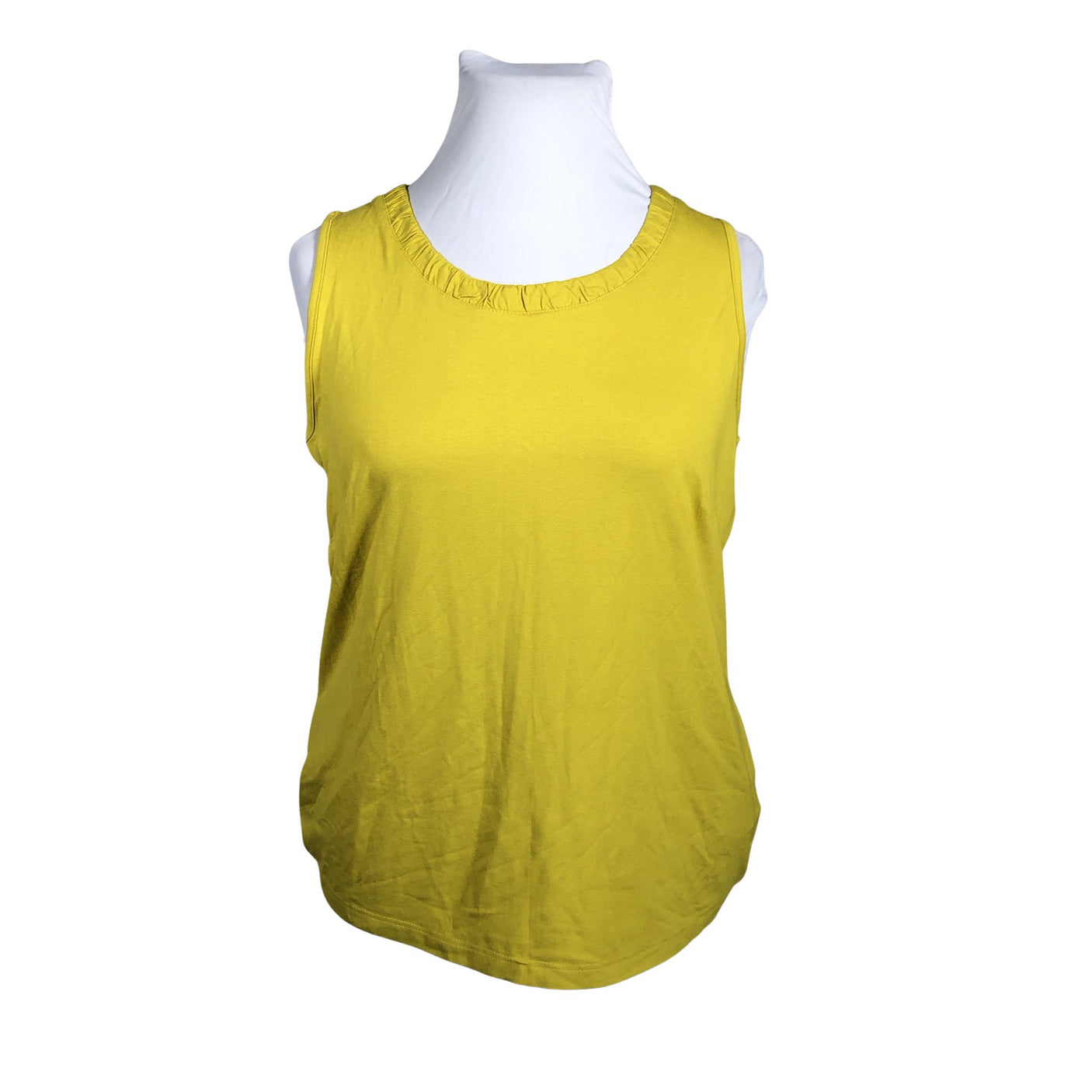 Unisex Barbara Lebek - Tricot tank top, size 44 - Yellow (1)