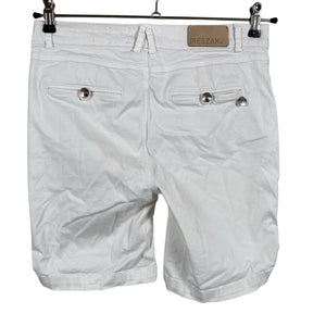 Unisex Pieszak - Denim shorts, size W26 - White (2)