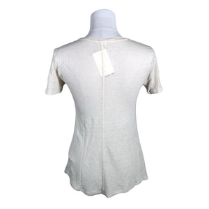 Unisex Filippa K. - T-shirt, size 34 - Beige (2)