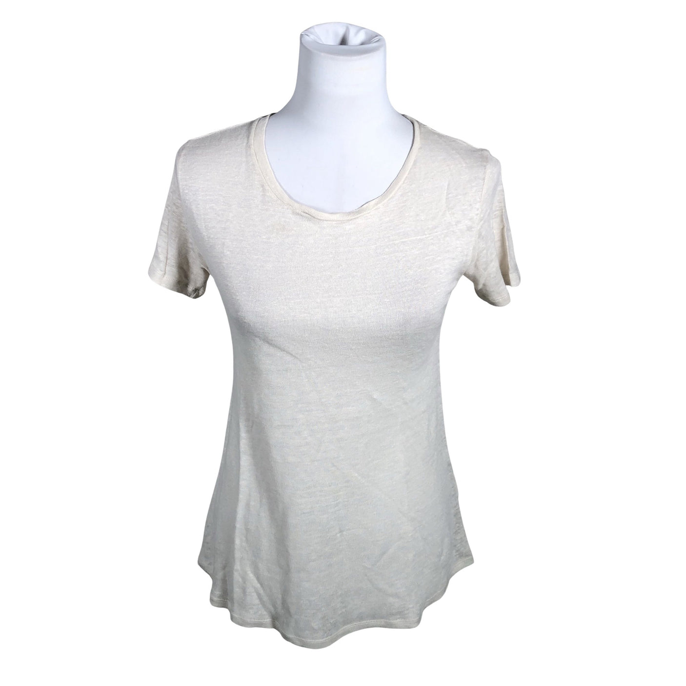 Unisex Filippa K. - T-shirt, size 34 - Beige (1)